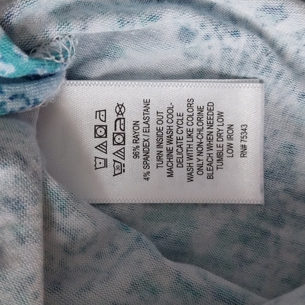 ST TROPEZ WEST SHORT SLEEVE TUNIC - Picture 5 of 5